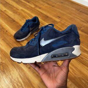 Nike Air Max Navy Blue Sneakers